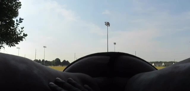 Horny college bbw in the park (Part One)