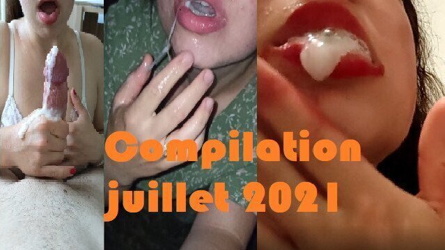 Compilation d'éjaculation juillet