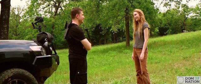 Beautiful bondage virgin gets gets tied face fucked Texas orchard,