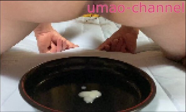 （馬男の種付け日記）　バックで中出し　おぼんで受け取ってみた