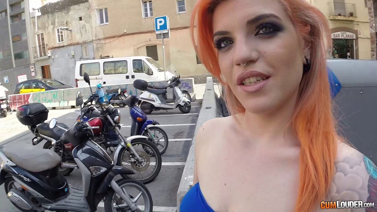 Hottie with orange hair Presley fucking like never before