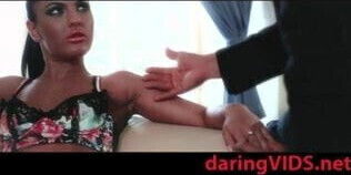 Passion with beutiful sweet brunette