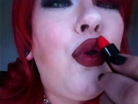 Mistress Chain Smokes Cork Cigarettes