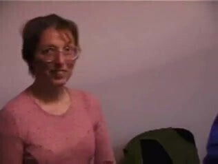 Nervous French Milf Gets Fucked Older