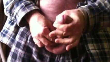 beating on my cock with my fist