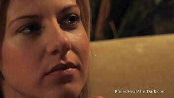 Submissive Lesbian Slave On Her Knees Licking Madame'_s Pussy