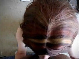 Carli swallows cum from black dick