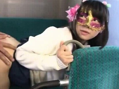 Group Masked Japanese Teens