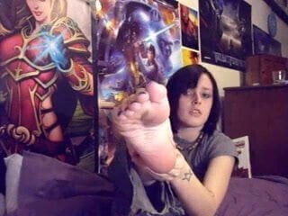 Amazing feet with incredible arches