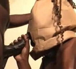 Chubby Black Girl Bagged Humiliated