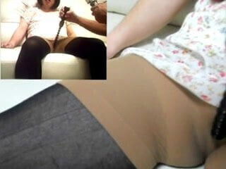 Jyosoukofujiko was fucked after the Vibe in living room