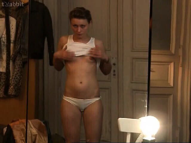 First Lana Cooper bush through see-through