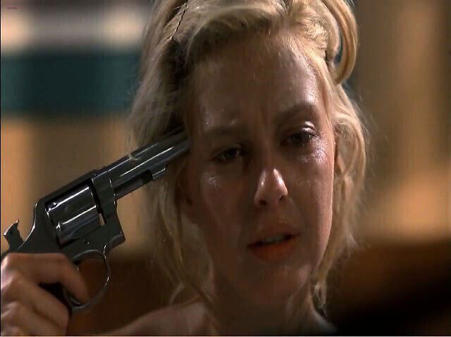 Ashley Judd topless lying next guy,then