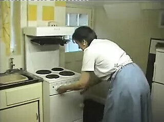 Hairy Brit Granny Shannon Gets Wood