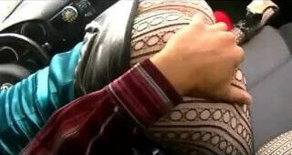 Street Hooker Giving A Blowjon in the Car