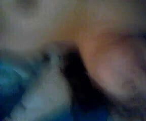 horny latina gets with silent creampie