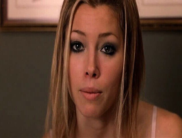 Jessica Biel dancing hallway while wearing sexy