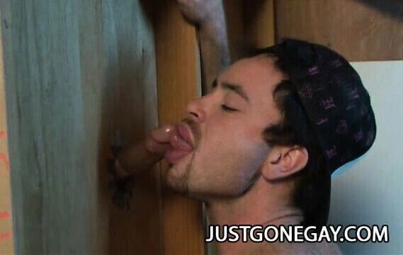 Straight shoots glory hole