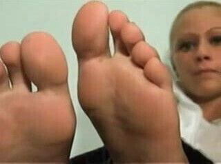 More Blonde Soles Tease
