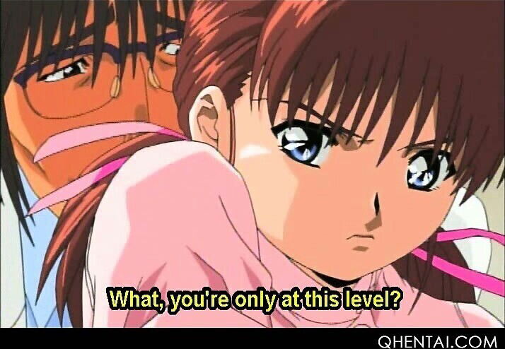 Sexy hentai nurse gets bonded fucked with beads