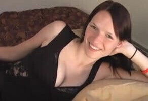 Slender Brunette Creampie