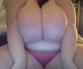 Amazing huge tits SSBBW