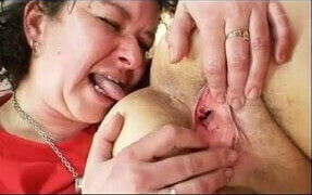 Hairy Mature Lesbians Toy Playing BVR