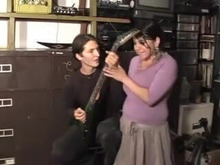 fucks chubby hair girl's pussy