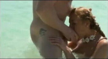 Tropical beach sex