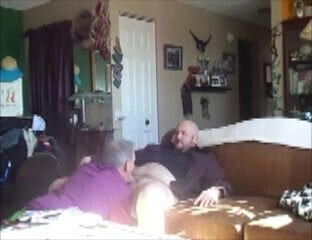 Big Bald Car Dealer Breeds Daddy at Lunch