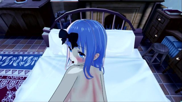 Chika Fujiwara Kaguya Love Creampie Blowjob (Hentai)