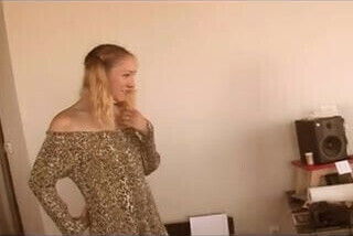 Hairy Jezzebel sucks fucks tech