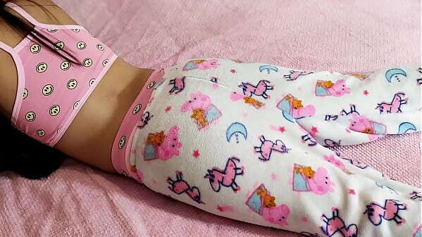 Provocative Beautiful Niece dressed pink Alone home Pervert Uncle does weird things when Alone Room