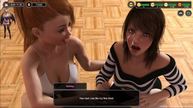 House Claire Naked Bath, Eating Ashly Sofia facial