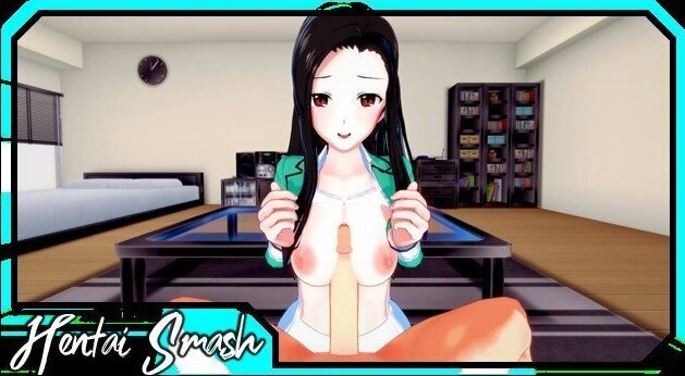 Pounding Saegusa Mayumi sofa cumming inside Irregular Magic Hentai.