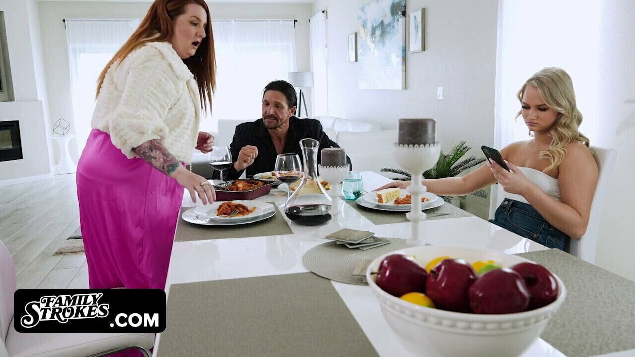 Perv Stepdad Disciplines Bratty Stepdaughter With