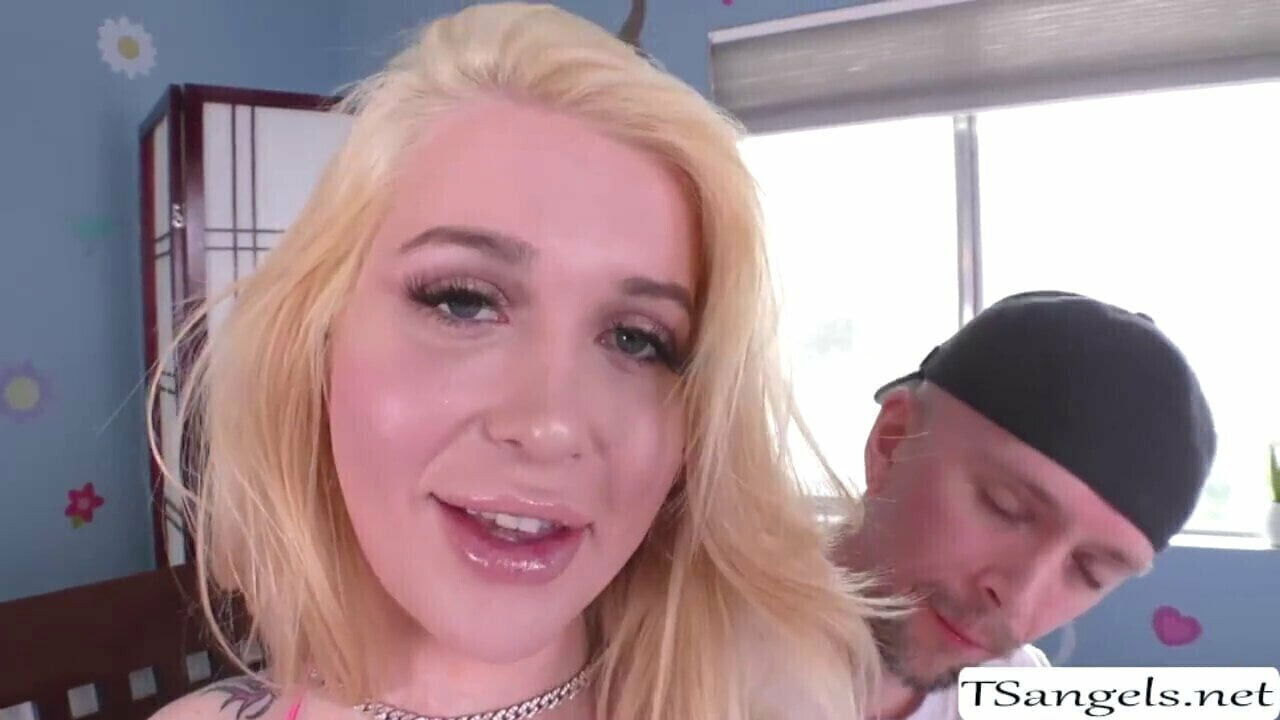 TGirl watch fucks tight butthole