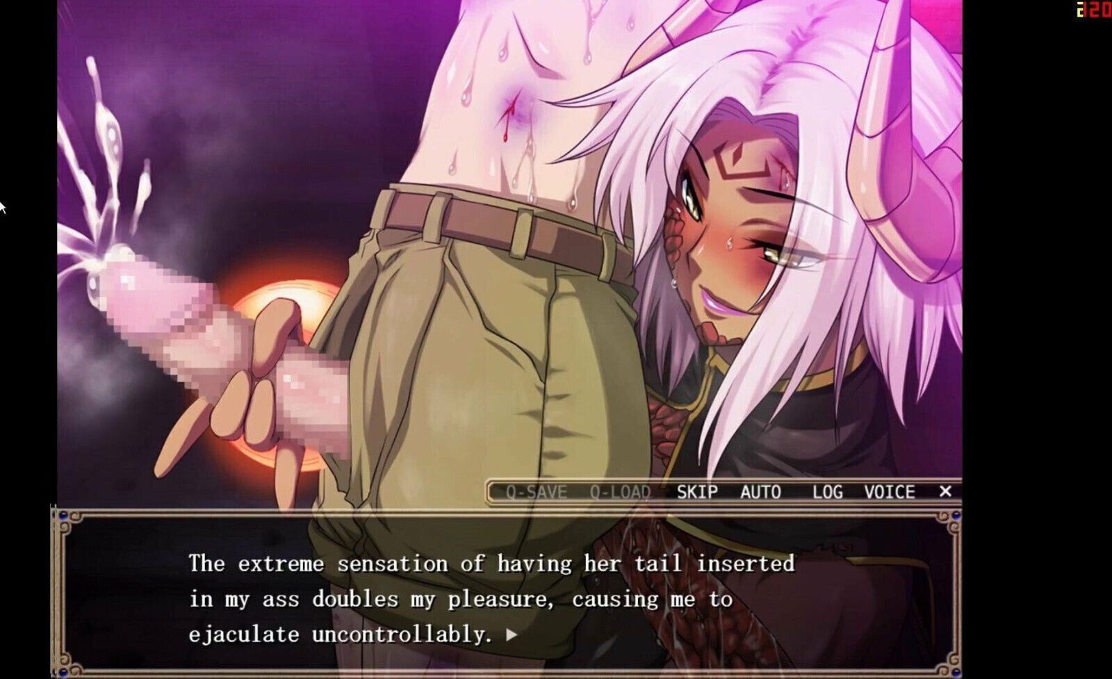 Violated Hero Gallery Dragona defeated