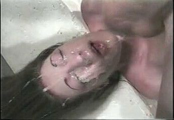 Messy brutal choke blowjob, nasty Jules