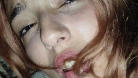 Teen cries when break inside anus