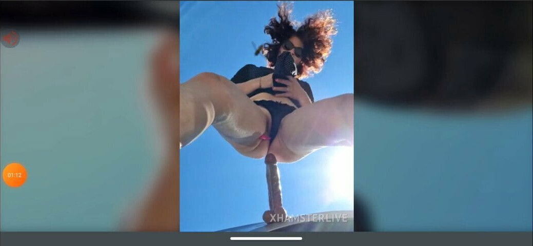 Sexy redhead french mature fucking, dildo show,