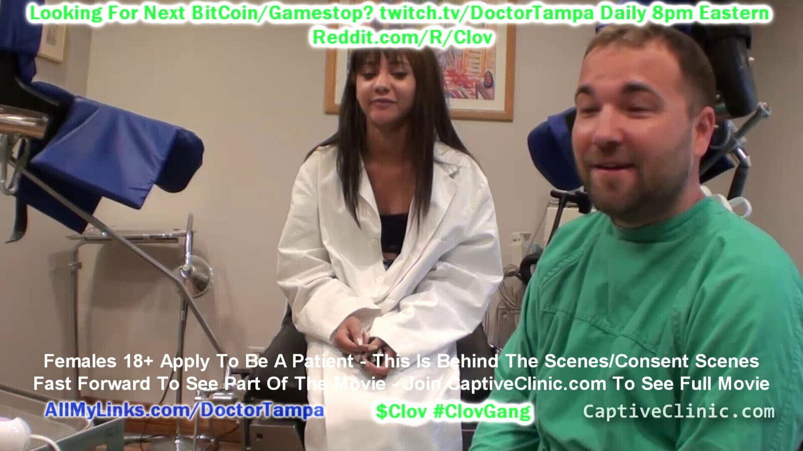 $CLOV Volunteer Eliza Shields becomes human guinea