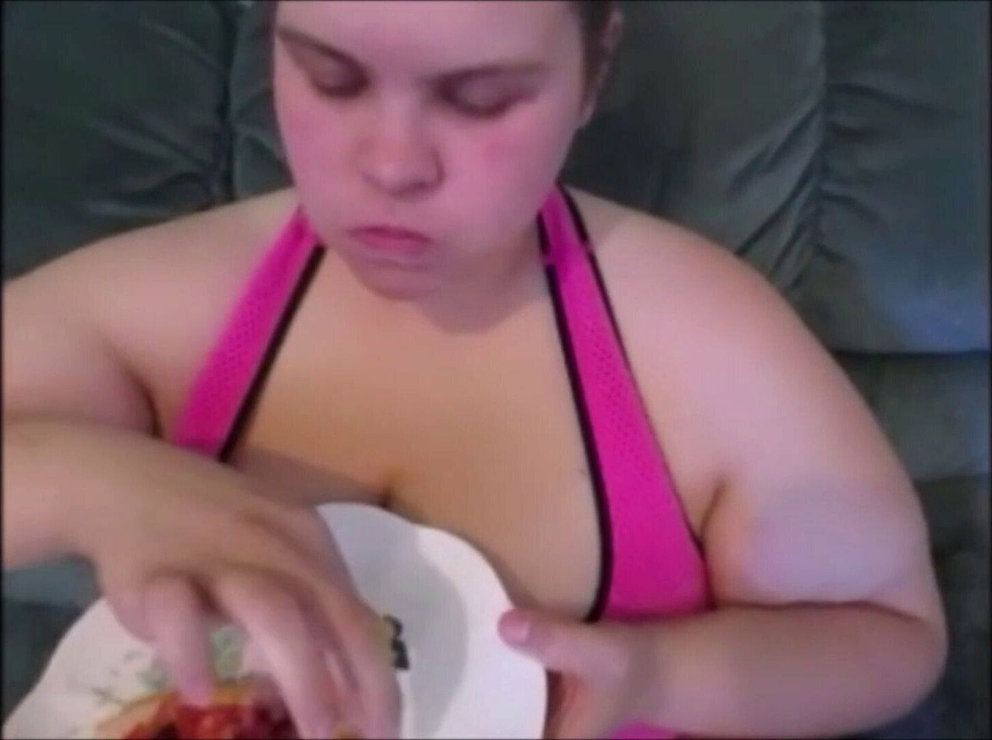 Sexy Slut Eating Hotdog Cover Thick