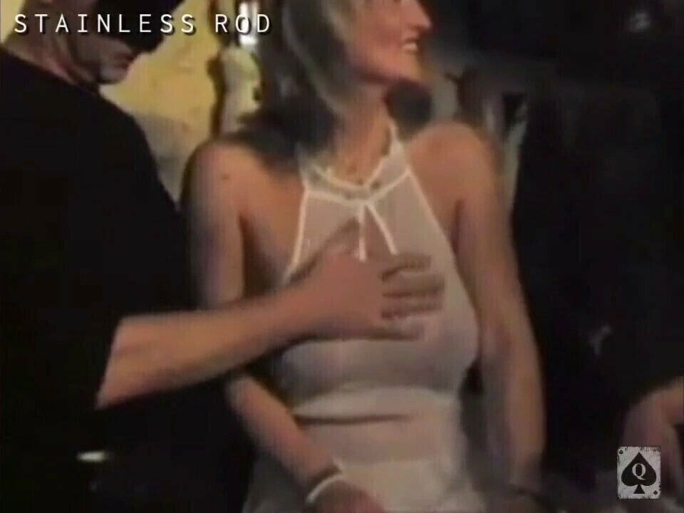 Swinger French Wife Joins other Swinger MILFs fuck party1