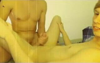 mastrubating with friend