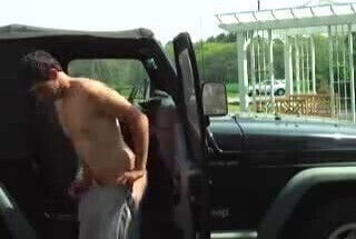 Exhibition ..College jerks outside