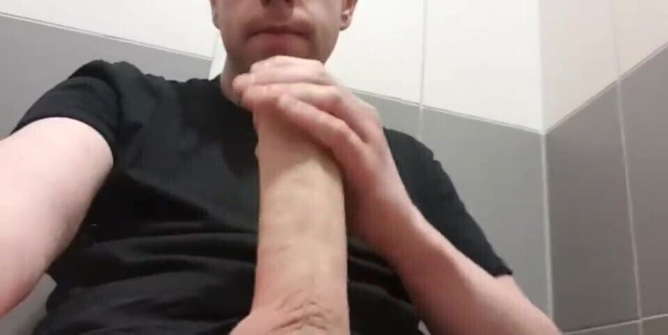 Sucking mall restroom