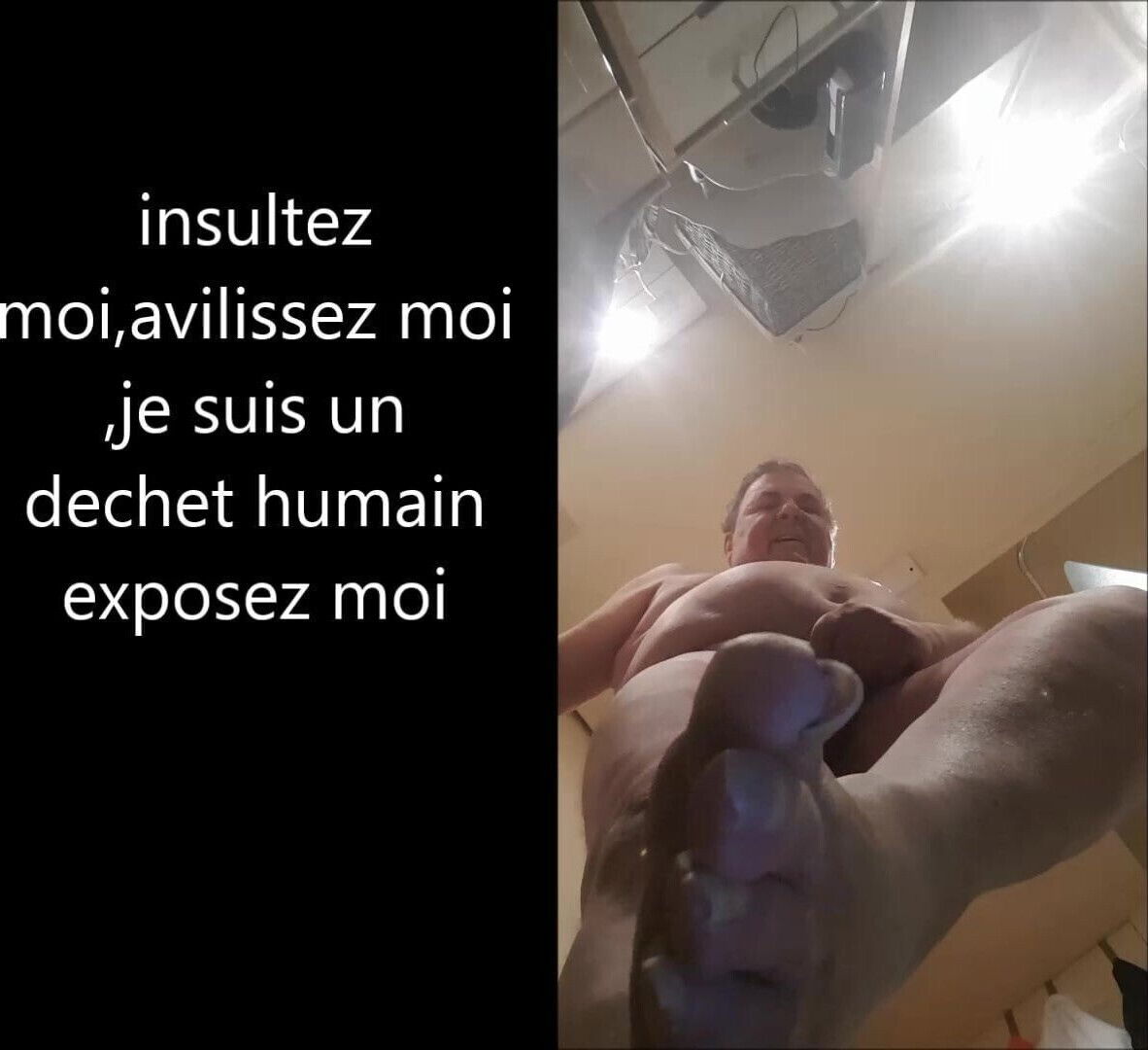 lecher pieds crades pute