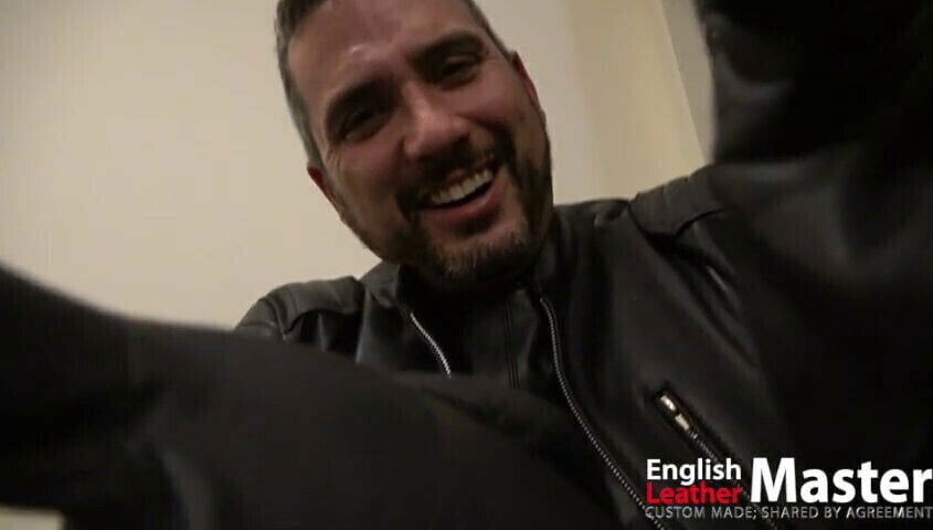 Giant leather superhero taunts tiny PREVIEW