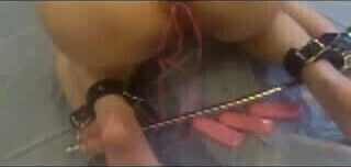 bondage slave triple insertion